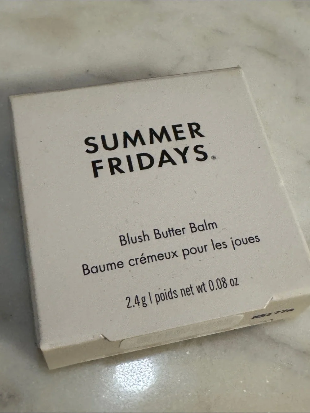 Summer Fridays Blush Butter Balm Hydrating Cream Blush- Sweet Rose new in box